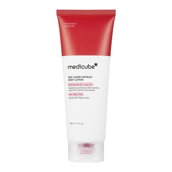 Red Clear Capsule Body Lotion