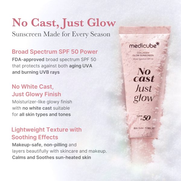 No Cast Just Glow Collagen Sunscreen