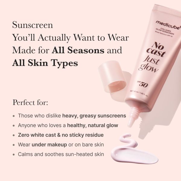 No Cast Just Glow Collagen Sunscreen
